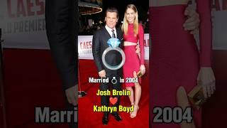 Josh Brolin love story, ex-girlfriend, ex-wifes, Kathryn Boyd and children  #hollywood #love