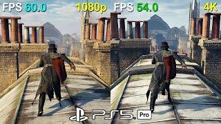 Assassin’s Creed Syndicate - PS5 PRO 4K vs 1080p Frame Rate Comparison