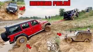 Why these big size SUV failed in offroading | Wrangler, Isuzu d-max, Bolero , Thar, Scorpio