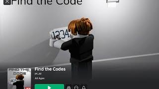 Find the Codes complete play through!