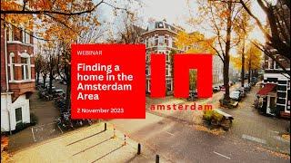 Finding a home: renting, buying, setting up utilities in the Amsterdam Area