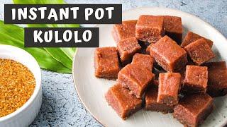 How to make KULOLO in the INSTANT POT using only 3 ingredients | Keeping It Relle