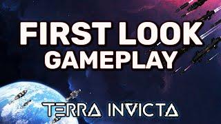 EXCLUSIVE TERRA INVICTA GAMEPLAY | Awesome New Strategy 4X Game!