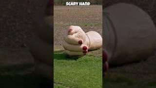 Scary hand on Google Earth and Google Maps  #shorts