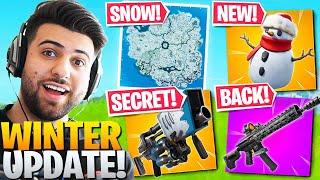 EVERYTHING Epic DIDN'T Tell You In The *HUGE* Winter Update! (Fortnite Battle Royale)