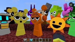 Realistic Incredibox SPRUNKI MOD in Minecraft PE