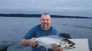 Opening Day of King Salmon Fishing Area 10 Washington State 2024