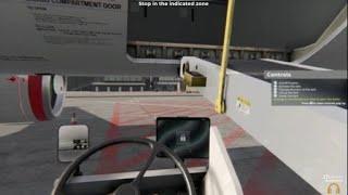 ГАЙД ПО ИГРЕ AirportSim  ПОГРУЗКА И ВЫКРУЗКА БОГАЖА САМОЁТ A 320