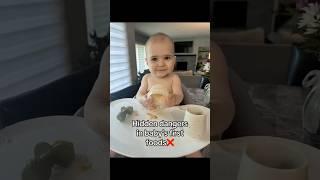 Hidden dangers in baby’s first foods #babycare #babyfeeding #newborncare #newborn #newmom