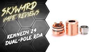 Обзор двухстоечной Kennedy 24  RDA (from 3fvape) | Ну очень уж полюбилась