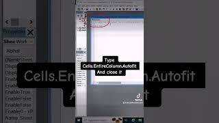 Excel tip to autofit text auto column width adjustment