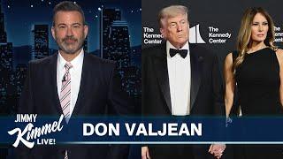 Trump Attends Les Misérables with MAGA VIPs, Brags About Saving LA & Reveals He Played the Flute