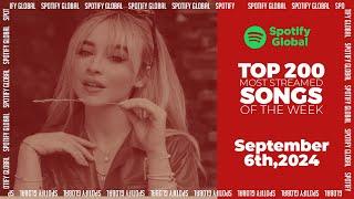 Hits Of The Week | Spotify Top 200 Global Weekly (September 6th, 2024)