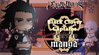  Black Clover Reacts to Manga │ Black Clover Reacts 