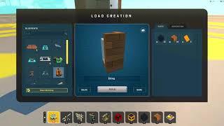 Demonstration of glitch welding with Blueprint editor - Scrap Mechanic