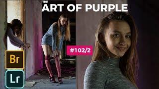 Kate's Legs with Purple Pantyhose #102/2 - Art Nylon Magazine