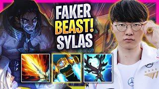 FAKER IS A BEAST WITH SYLAS! - T1 Faker Plays Sylas MID vs Talon! | Bootcamp 2024