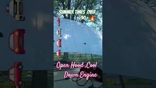 COOL DOWN ENGINE - HOT SUMMER ️ #shortsviral #automobile #youtubeshorts #car #safetytips