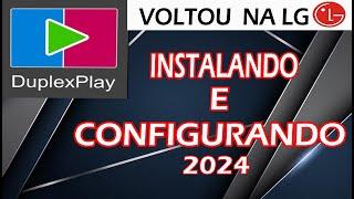  INSTALANDO E CONFIGURANDO O DUPLEX PLAY NA TV LG