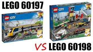 LEGO City 60197 vs 60198 великая битва