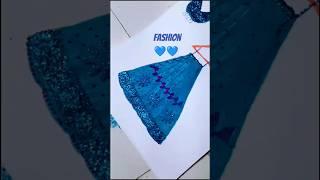 Mushabby Art's ll Fashion ghagra choli #pencil sketch #art #drawing #youtube #2024 ️..