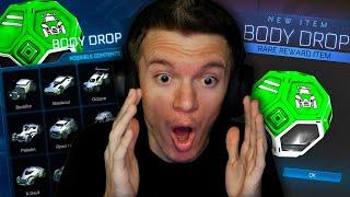 OPENING *50* BODY DROPS IN ROCKET LEAGUE!