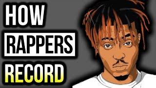 How Rappers Record In The Studio! (Juice Wrld, Travis Scott, etc.)