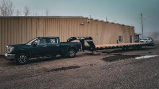 Episode -84 FIRST LOAD AND NEW NON CDL HOTSHOT 40’ Trailer .  Non Cdl Hotshot