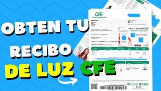 Cómo Descargar e Imprimir tu Recibo de Luz desde tu Celular o Computadora