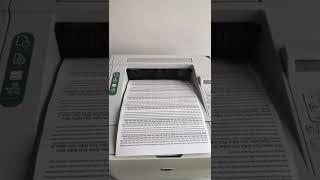 HP P2055DN TEST PRINT