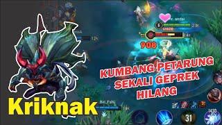 Kumbang tempur, sekali geprek langsung hilang - Kriknak AOV l Garena AOV (Arena Of Valor)