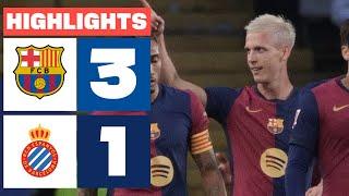 FC BARCELONA 3 - 1 RCD ESPANYOL I HIGHLIGHTS LALIGA EA SPORTS