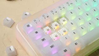 Unboxing the Akko YU01 Resin Keyboard | Stunning Design & RGB Magic!