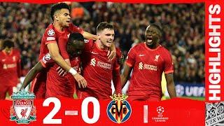 HIGHLIGHTS: Liverpool 2-0 Villarreal | REDS TAKE THE LEAD IN THE SEMI-FINAL