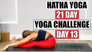 Beginner Hatha Yoga for Women Over 40 | Gentle Stretch & Strength | Day 13 of 21-Day Yoga Challenge