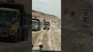 Volvo tipper running in coal mine, #tipper #excavator #damper #jcb #volvo460