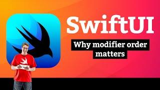 iOS 15: Why modifier order matters – Views and Modifiers SwiftUI Tutorial 3/10