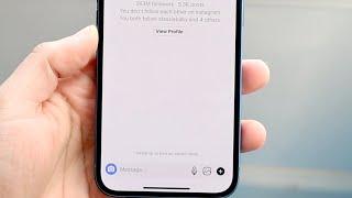 How To FIX Instagram Can't Send DM!