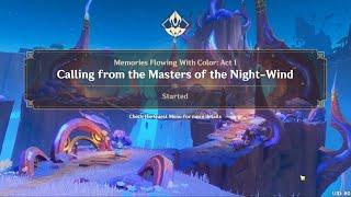 Calling from the Masters of the Night Wind | Full Quest Guide | Genshin Impact