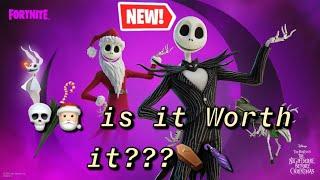 Fortnite | *NEW* Jack Skellington BUNDLE Review & Overview / is it Worth it??? 