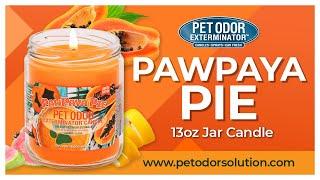 For a quick taste of summer fun just light up the PawPaya Pie 13oz jar candle!