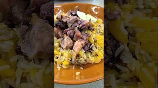 Ташкентский плов и Чайханский плов. Вкусный обед. Восточные блюда. Рынок Фуд Сити / Delicious pilaf