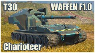 Waffen F1.0, T30 & Titan Charioteer • WoT Blitz Gameplay