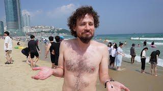 Why do Koreans wear clothes on the beach? - BUSAN 