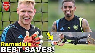 Acess Denied!Aaron Ramsdale MasterClass in Germany! Incredible Saves Arsenal shooting Practice