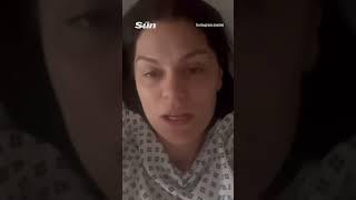 Jessie J breaks down in tears in heartbreaking hospital video as she has surgery