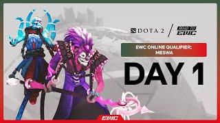 EWC Dota 2 Online Qualifier: MESWA | Road to EWC 2025 | Day 1