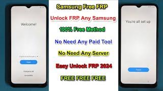 "Free 2024" Samsung FRP Bypass Android 12/13/14 | Gmail/Google Lock Remove Samsung All Model 2024