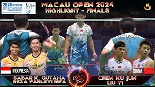 FINALS | Sabar Gutama / Reza Pahlevi [INA] vs Chen Xu Jun / Liu Yi [CHN] | Macau Open 2024