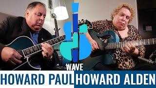 HOWARD PAUL + HOWARD ALDEN  Benedetto Cremona Azzurra & Kenny Burrell Custom The Blue Guitars - WAVE